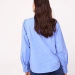 ElonaCC Check Shirt - Pale Blue - Co'couture