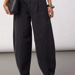 AkiraCC Barrel Pant - Black - Co'couture