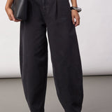 AkiraCC Barrel Pant - Black - Co'couture