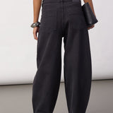 AkiraCC Barrel Pant - Black - Co'couture