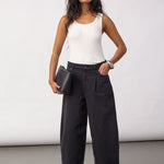 AkiraCC Barrel Pant - Black - Co'couture
