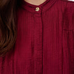 TassyCC Shirt - Berry Red - Co'couture