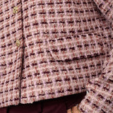 TikaCC Boucle Jacket - Dusty Rose - Co'couture