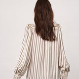 HellyCC Stripe V-Shirt - Off-White - Co'couture