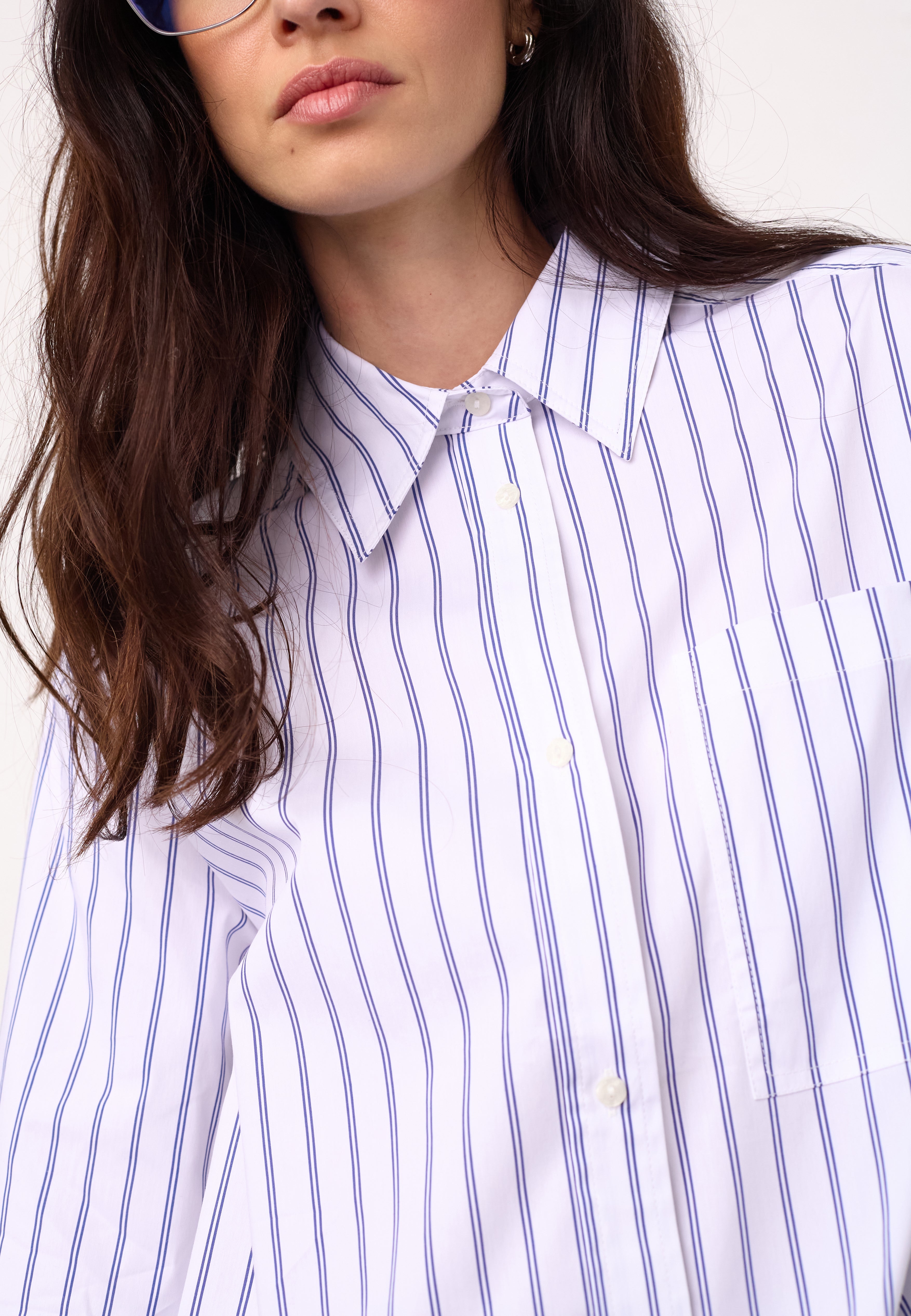 SomoCC Stripe Shirt - White - Co'couture