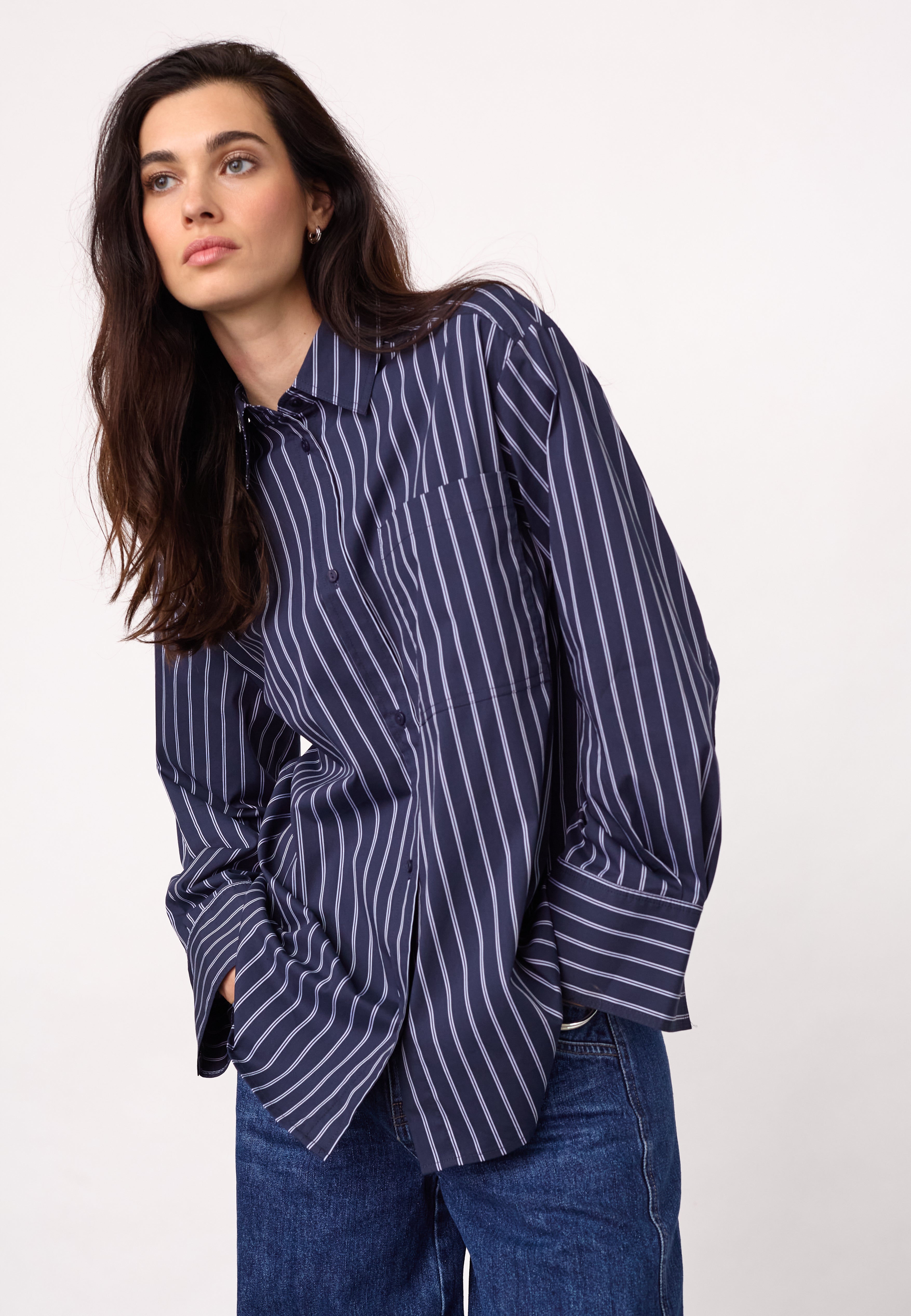 SomoCC Stripe Shirt - Navy - Co'couture