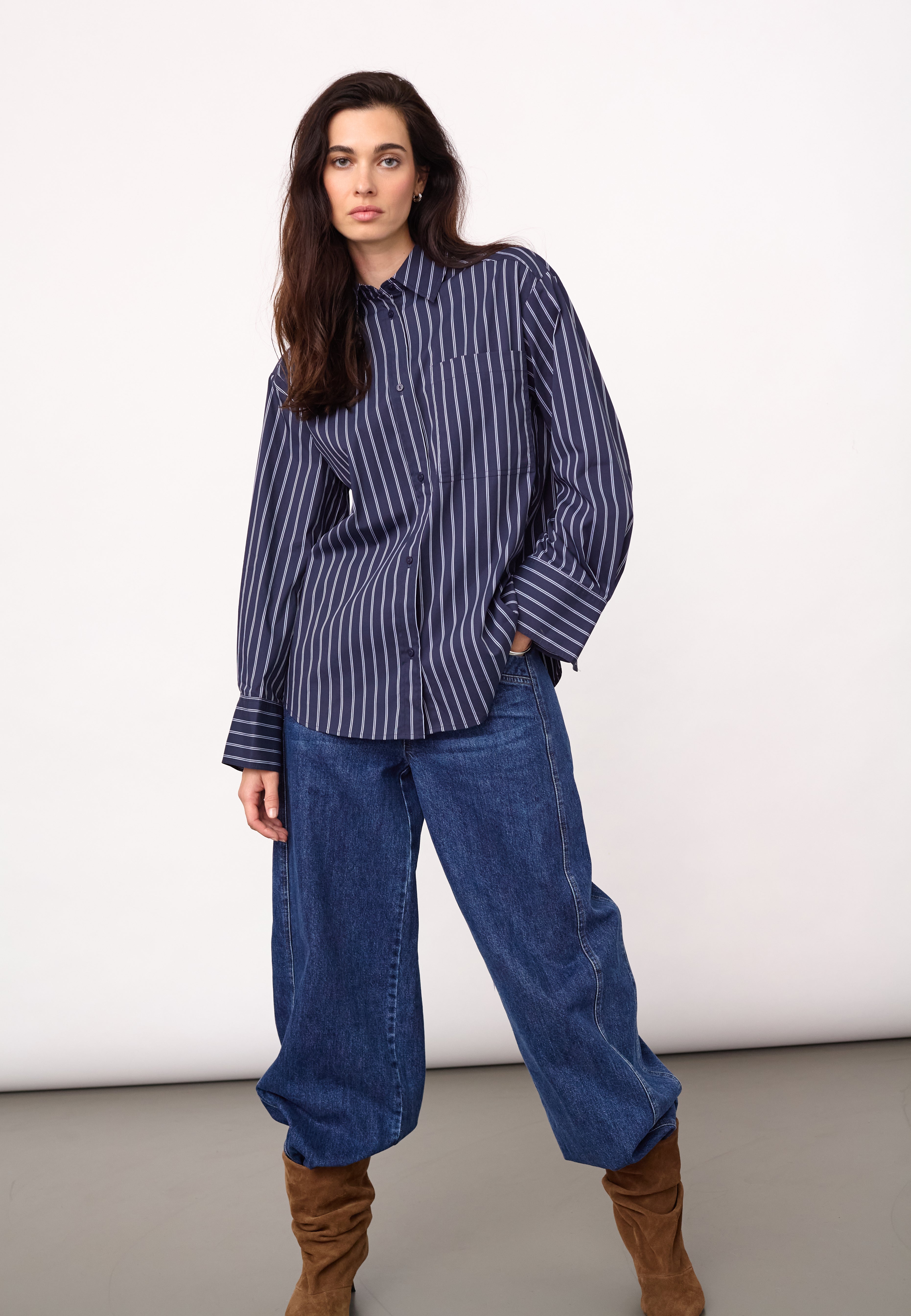SomoCC Stripe Shirt - Navy - Co'couture