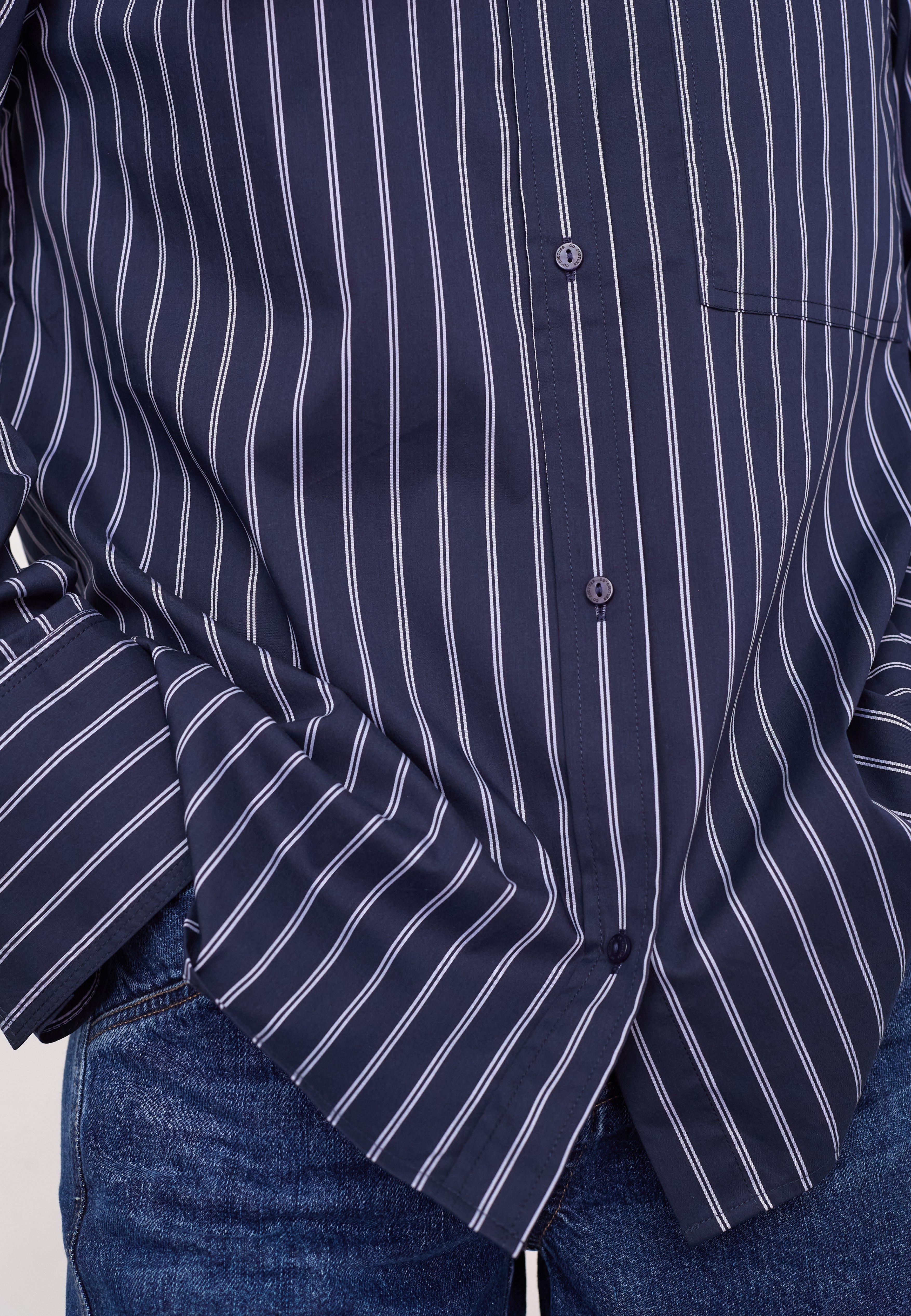 SomoCC Stripe Shirt - Navy - Co'couture