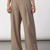 LunaCC Pleat Pant - Taupe - Co'couture