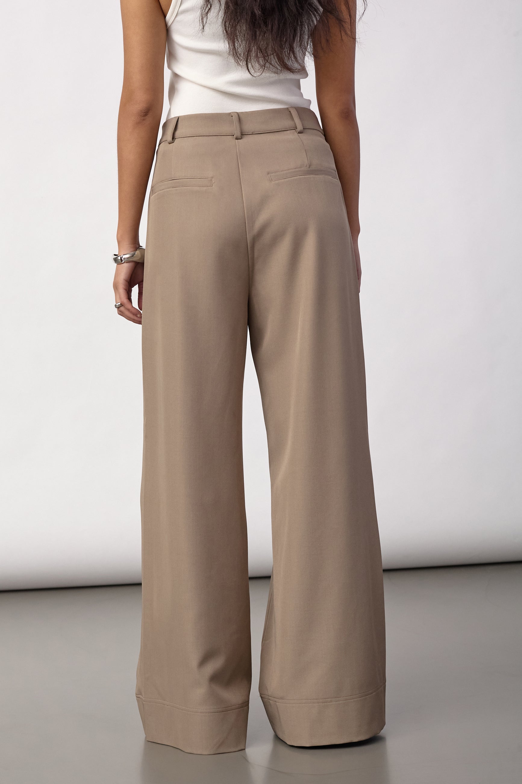 LunaCC Pleat Pant - Taupe - Co'couture