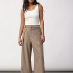 LunaCC Pleat Pant - Taupe - Co'couture