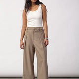 LunaCC Pleat Pant - Taupe - Co'couture