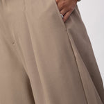 LunaCC Pleat Pant - Taupe - Co'couture
