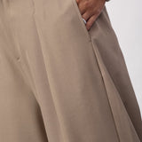 LunaCC Pleat Pant - Taupe - Co'couture