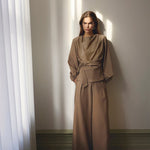 LunaCC Pleat Pant - Taupe - Co'couture
