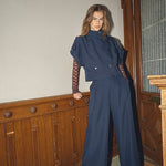 LunaCC Pleat Pant - Navy - Co'couture