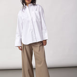 DaliaCC Oversize Shirt - White - Co'couture