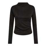CamillaCC Padded LS Blouse - Black