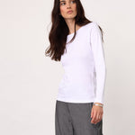 GrannyCC LS Tee - White - Co'couture