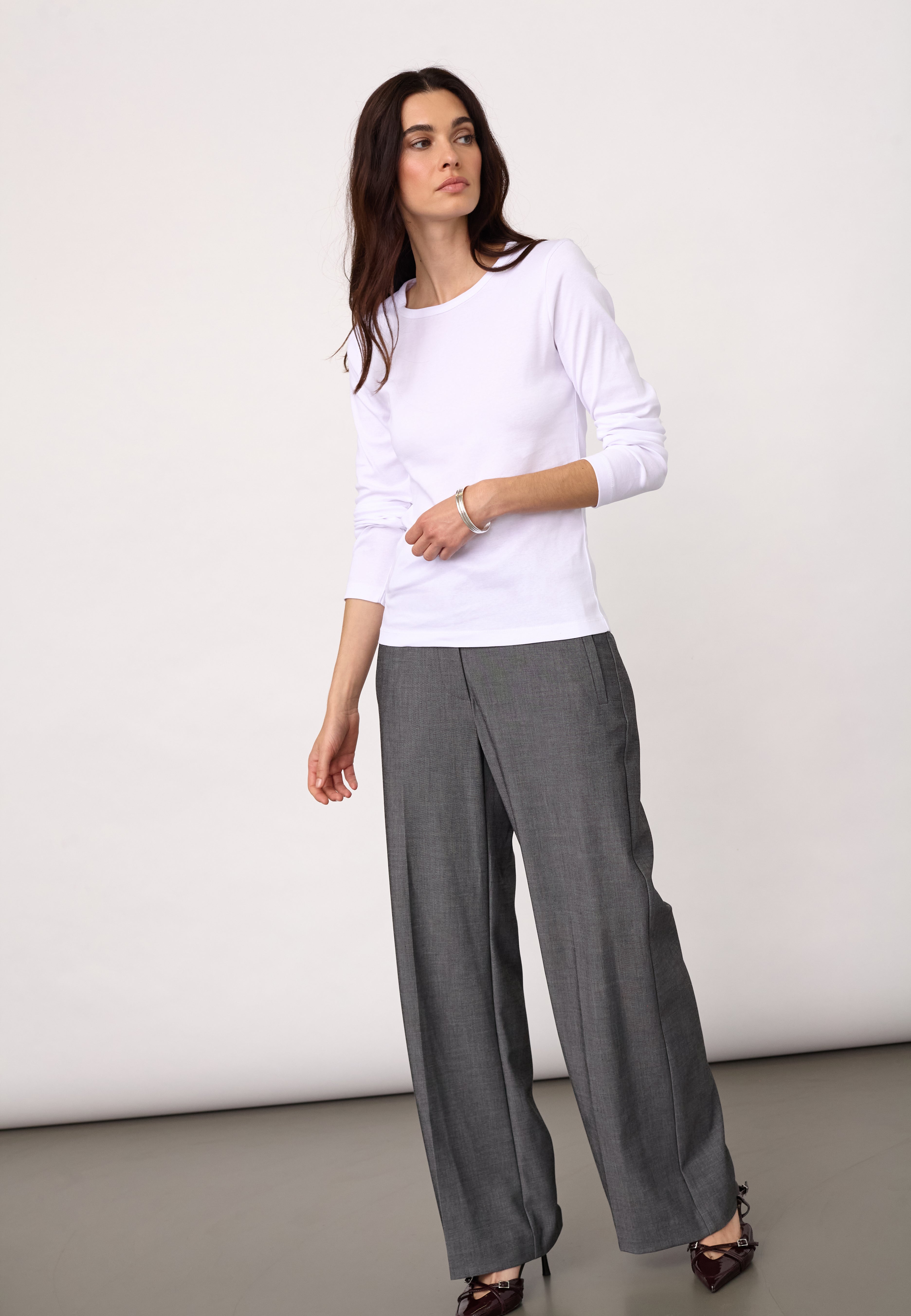 GrannyCC LS Tee - White - Co'couture