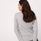 GrannyCC LS Tee - Grey Melange - Co'couture