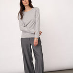 GrannyCC LS Tee - Grey Melange - Co'couture