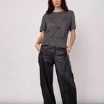 TaniaCC Knot Tee - Mid Grey - Co'couture