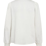 SenneCC Lace V-Blouse - White