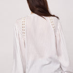SenneCC Lace Blouse - White - Co'couture