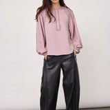SenneCC Lace Blouse - Dusty Rose - Co'couture