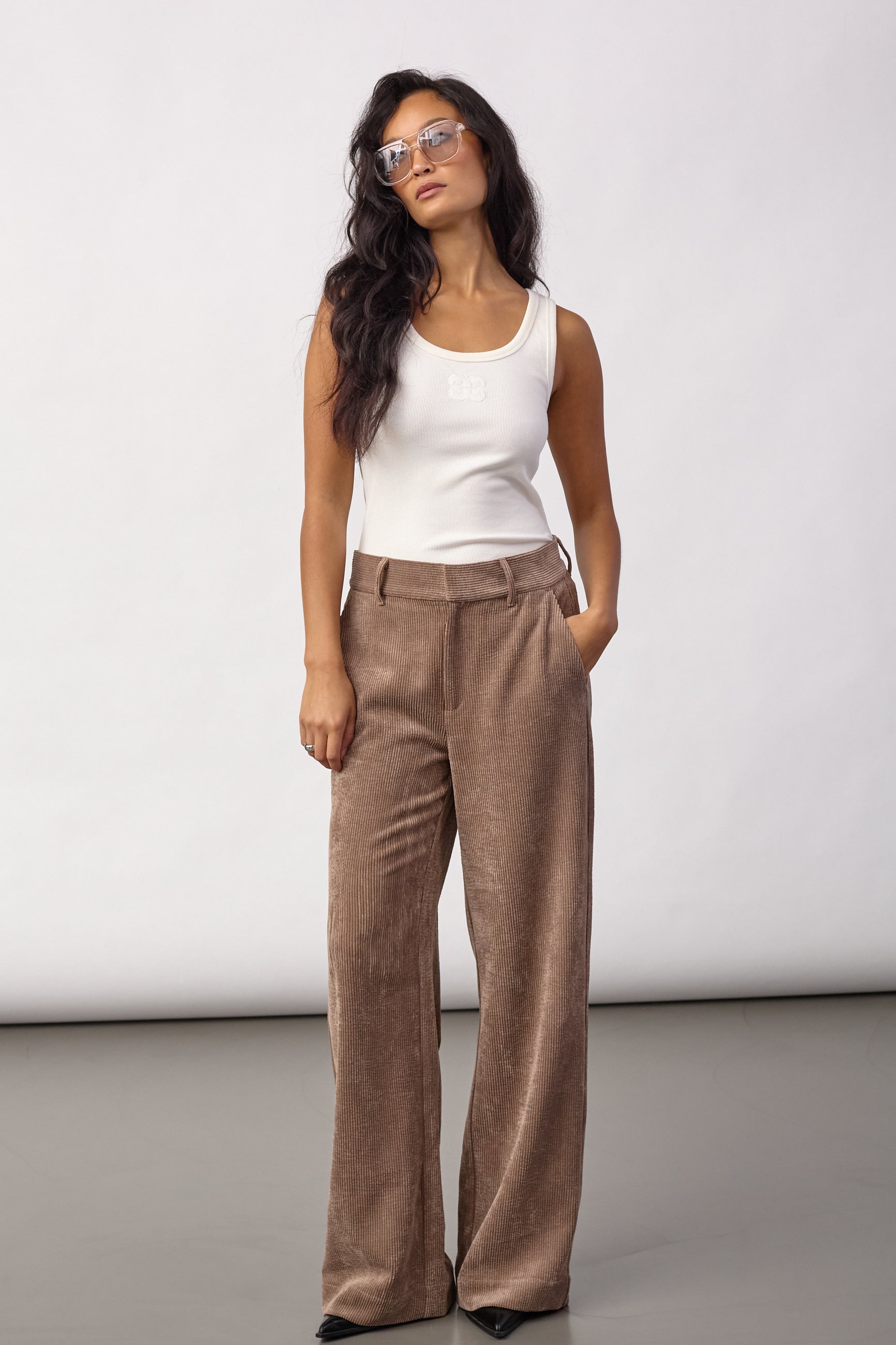 DaisyCC Cord Pant - Walnut - Co'couture