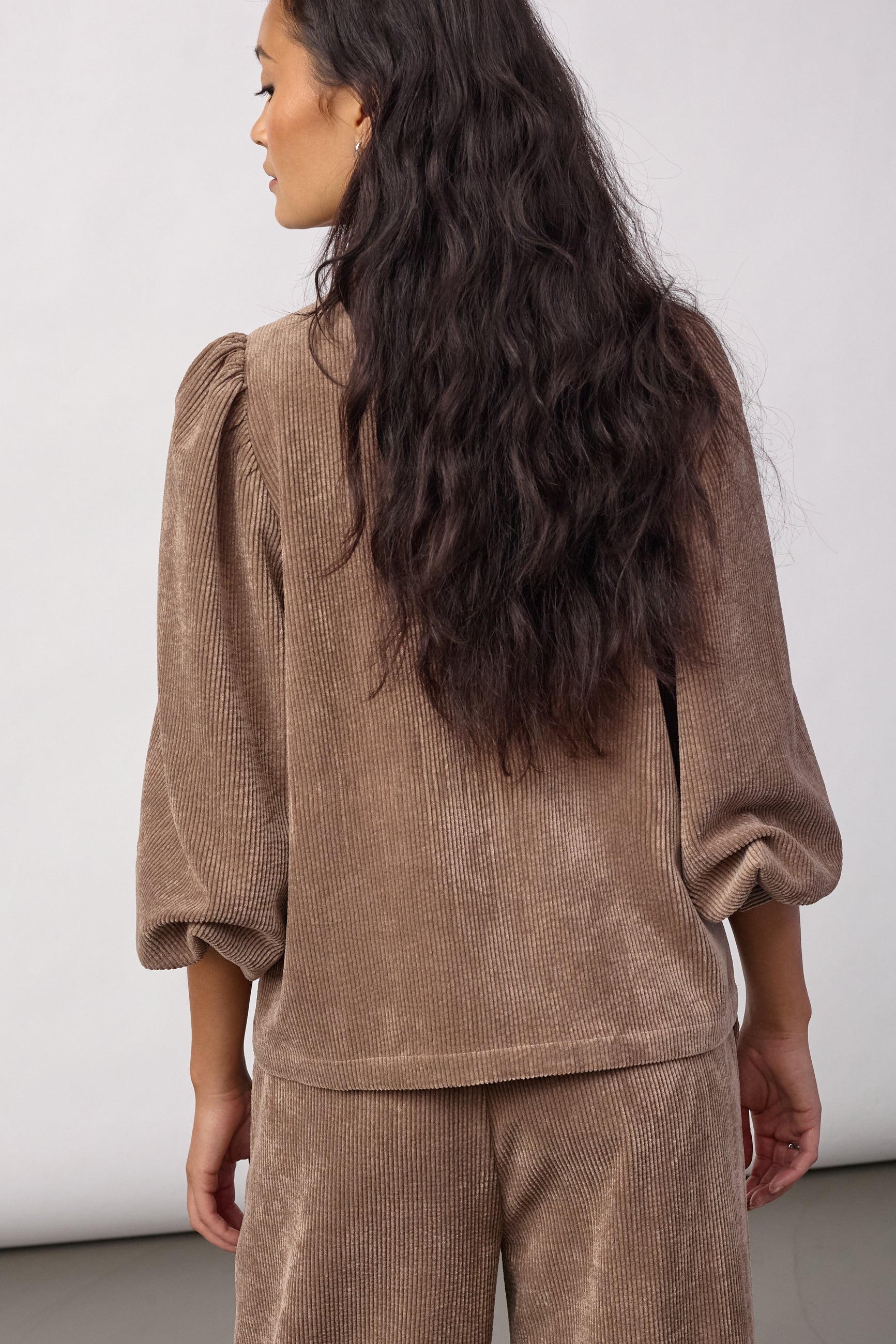 DaisyCC Cord Shirt - Walnut - Co'couture