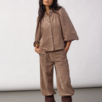 DaisyCC Cord Shirt - Walnut - Co'couture