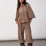 DaisyCC Cord Shirt - Walnut - Co'couture