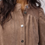 DaisyCC Cord Shirt - Walnut - Co'couture