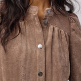DaisyCC Cord Shirt - Walnut - Co'couture