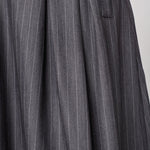 LyviaCC Pleat Pin Skirt - Mid Grey - Co'couture