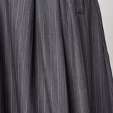 LyviaCC Pleat Pin Skirt - Mid Grey - Co'couture
