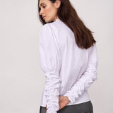 SannaCC Puff Shirt - White - Co'couture