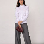 SannaCC Puff Shirt - White - Co'couture