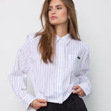 RivenCC Shoulder Shirt - White