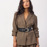 PrestanCC Blazer - Walnut - Co'couture