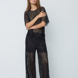 LetiCC Lace Blouse - Black