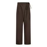 MelvaCC Tie Pant - Brown