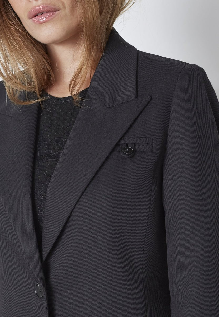 AlmiraCC Fitted Blazer - Black - Co'couture