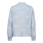 AmeliaCC Emb Shirt - Pale Blue - Co'couture