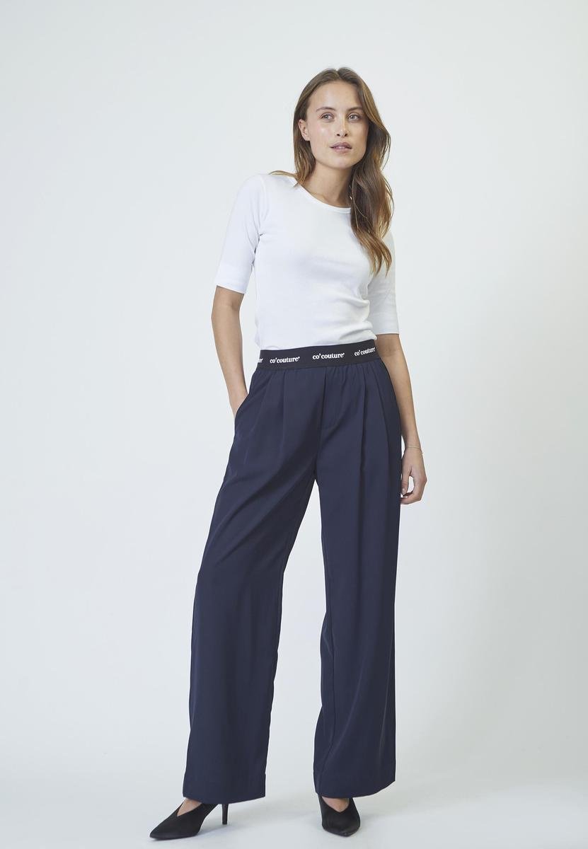 AminaCC Logo Pant - Navy - Co'couture