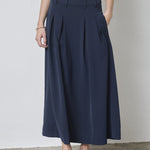 AnyaCC Pleat Skirt - Navy - Co'couture