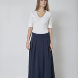 AnyaCC Pleat Skirt - Navy - Co'couture