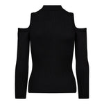 BalinCC Off - Shoulder Knit - Black - Co'couture